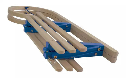 Trineo de caracol de madera plegable - 110cm