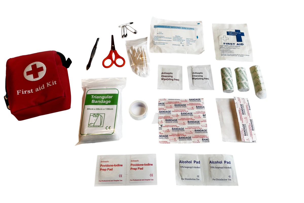 Botiquín de primeros auxilios completo