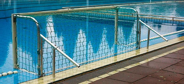 Juego de porterías de waterpolo fijas
