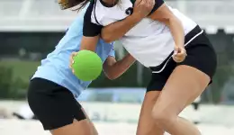 photo Material balonmano playa