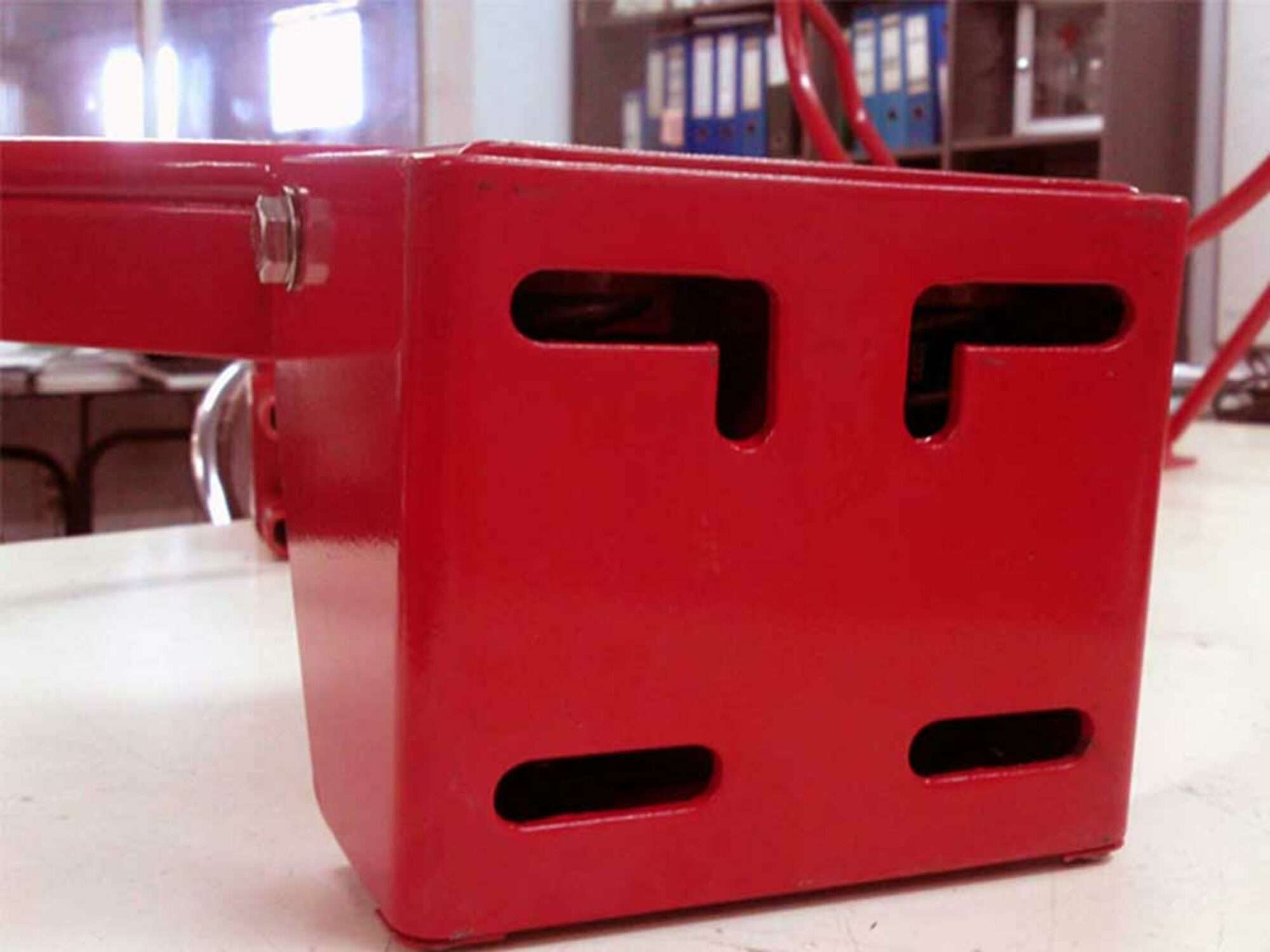 Image du produit : Aro de canasta de baloncesto flexibles y con ganchos  - acero galvanizado naranja