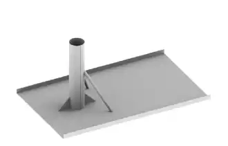 Par de fundas para postes de voley playa