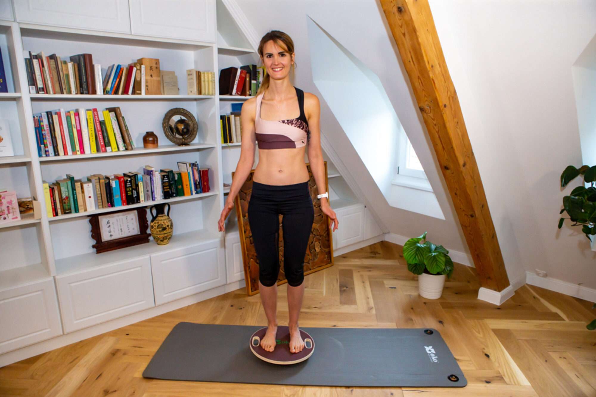 Image du produit : Tabla de equilibrio OKO - Rojo