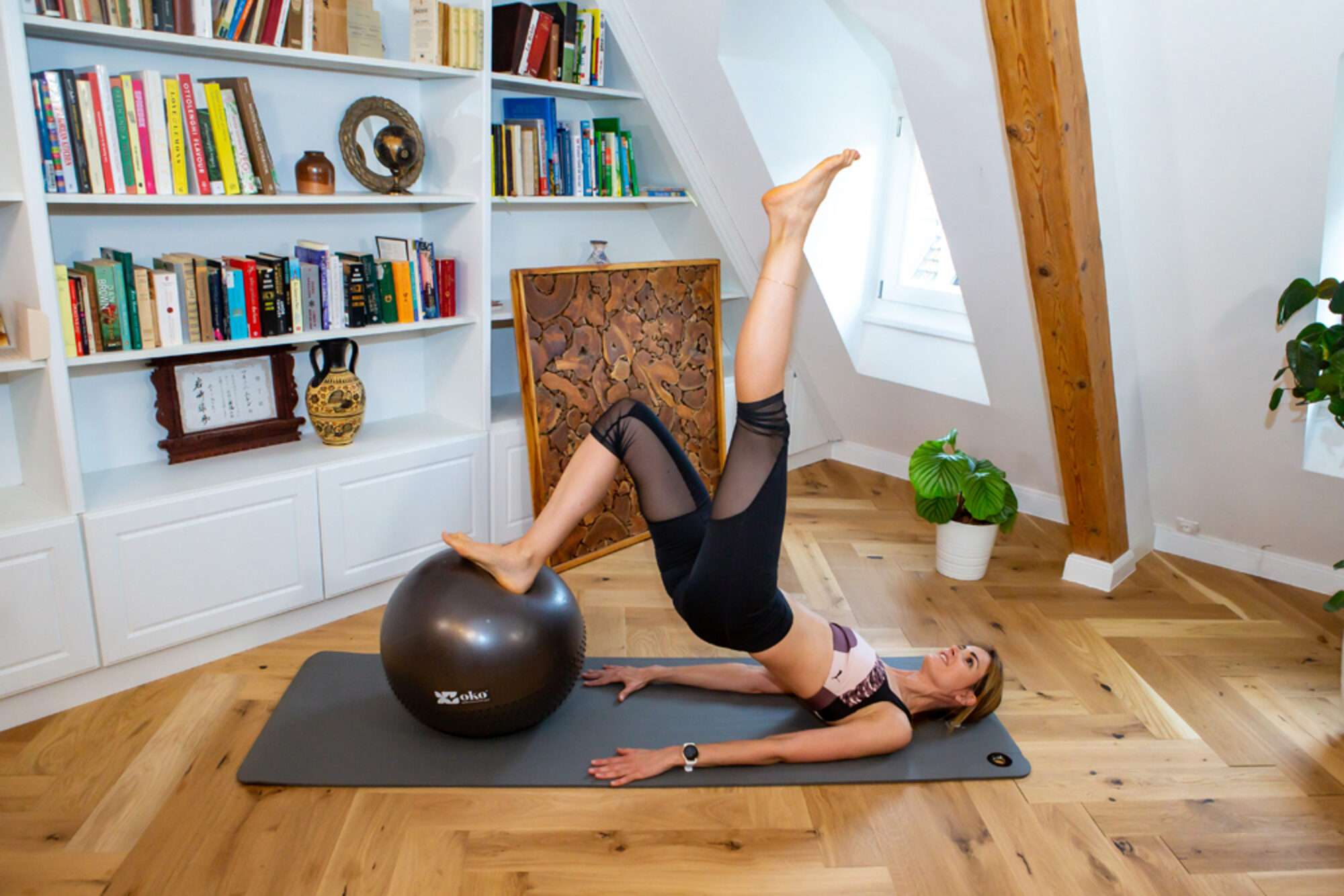 Image du produit : Pelota de gimnasia OKO - 55,65 o 75cm 