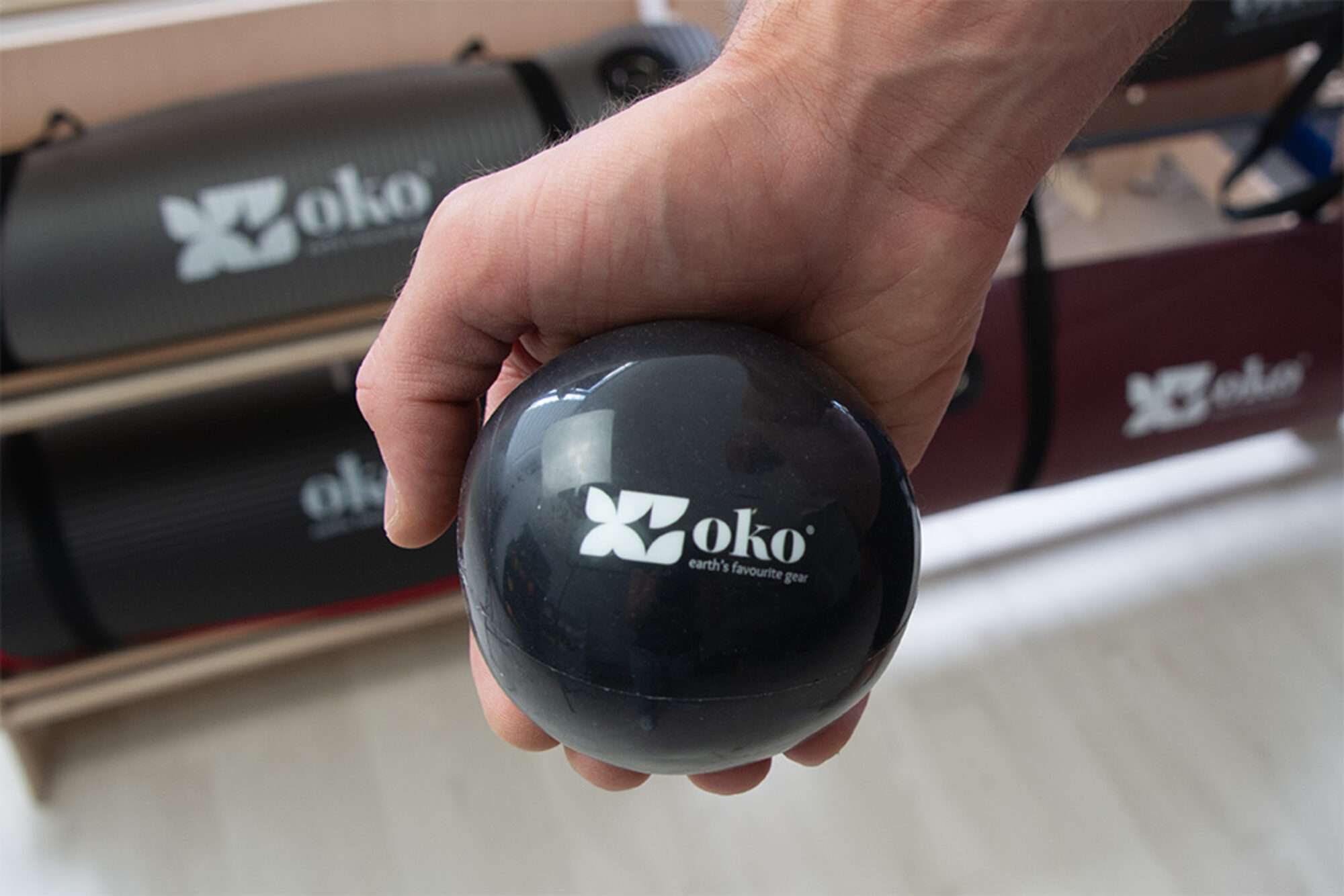 Image du produit : Set de 3 pelotas OKO de pvc lastradas