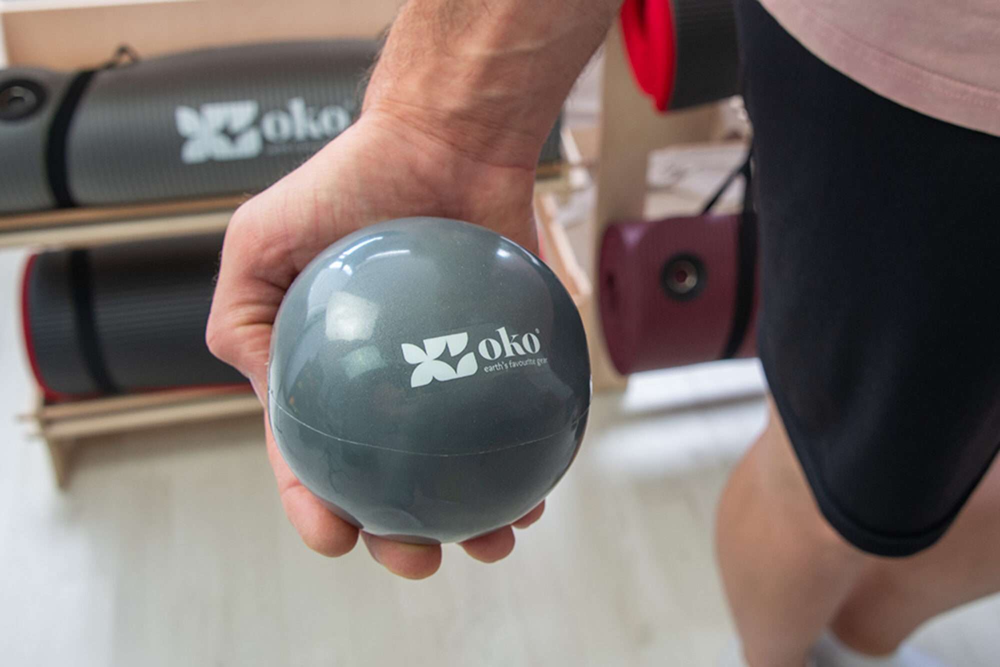 Image du produit : Set de 3 pelotas OKO de pvc lastradas