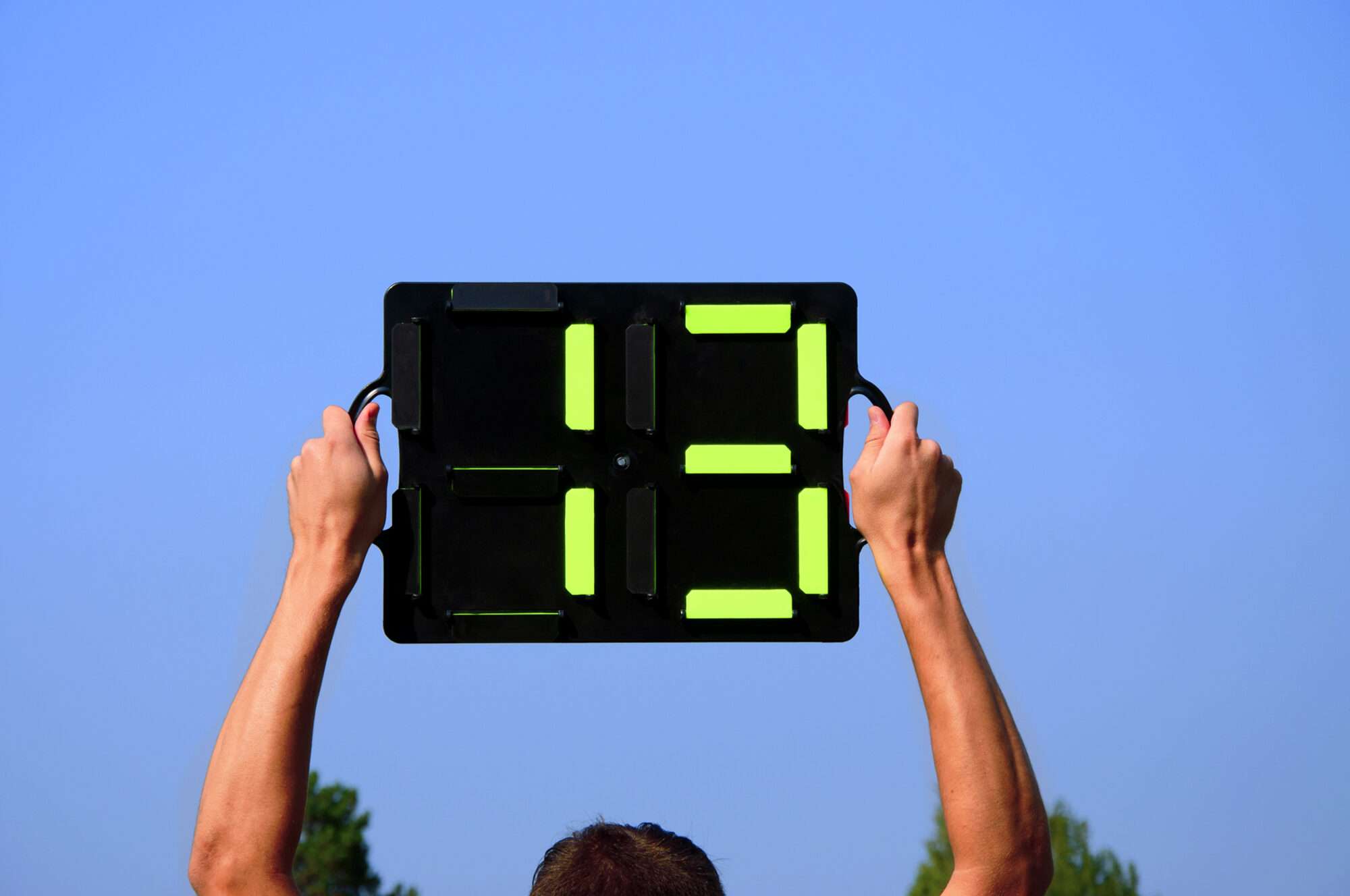 Image du produit : Panel de cambio de jugador - ¡Diseño y visibilidad a distancia!