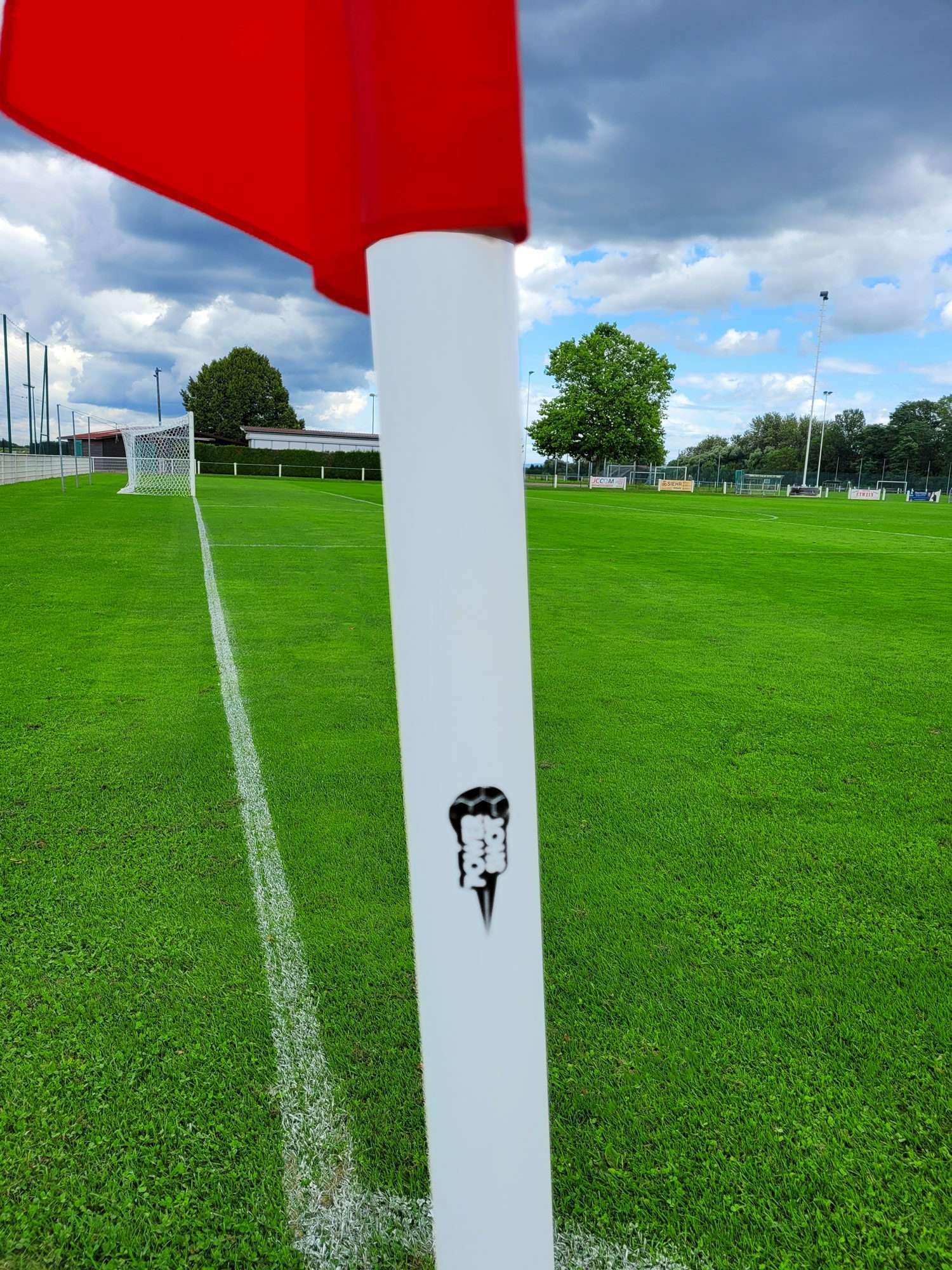 Image du produit : Lote de 4 postes para banderines esquineros oficiales