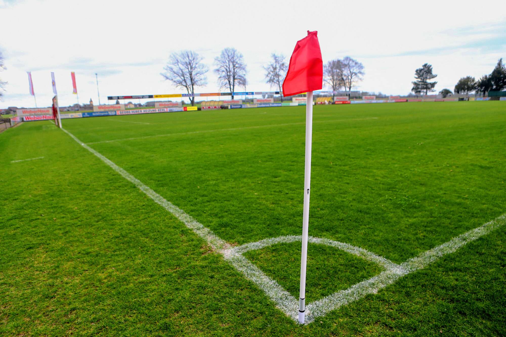 Image du produit : Lote de 4 banderines de esquina oficiales 32 mm