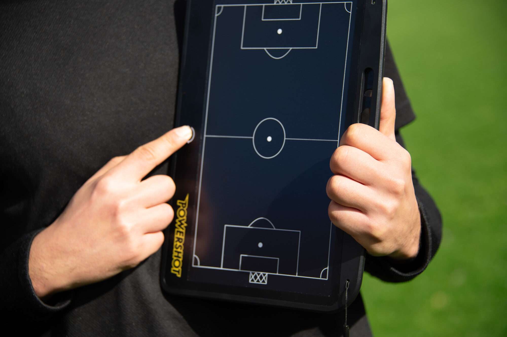 Image du produit : POWERSHOT® Pizarra táctica de Fútbol ECO-RESPONSIBLE - sin tinta - materiales reciclados!⚽