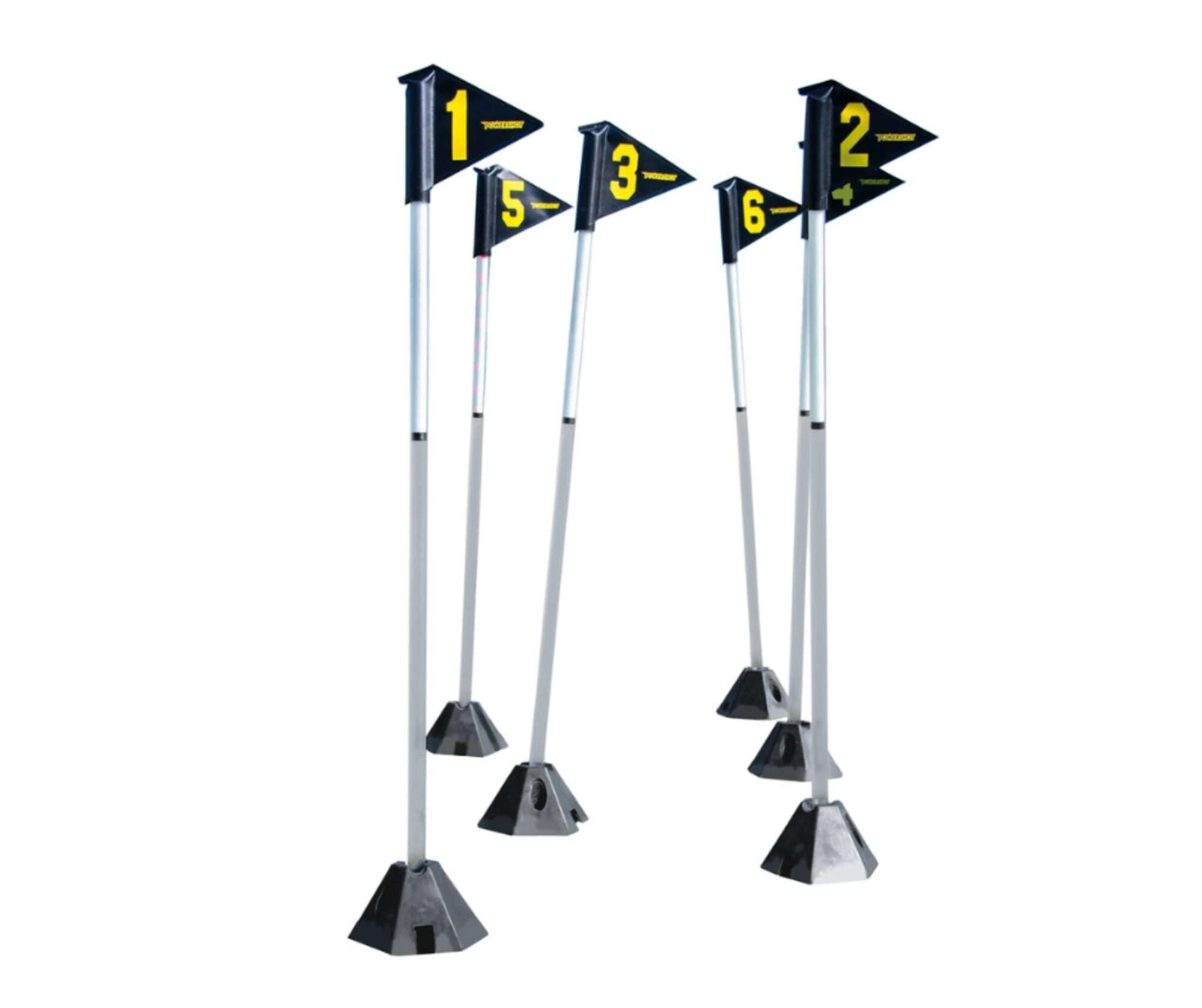 Image du produit : POWERLITE - 6 bastones de agilidad iluminados (con control de mando a distancia)