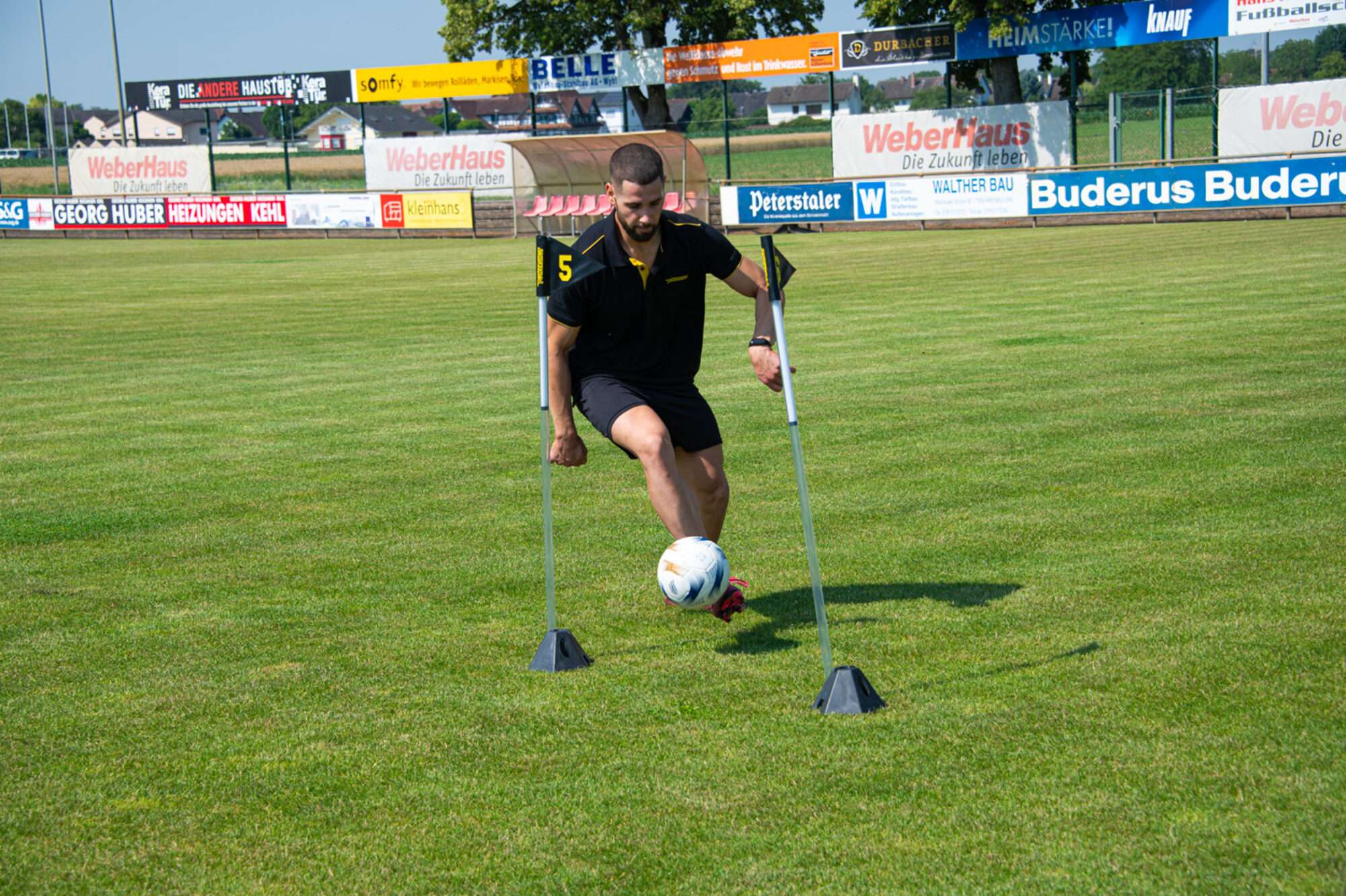 Image du produit : POWERLITE - 6 bastones de agilidad iluminados (con control de mando a distancia)