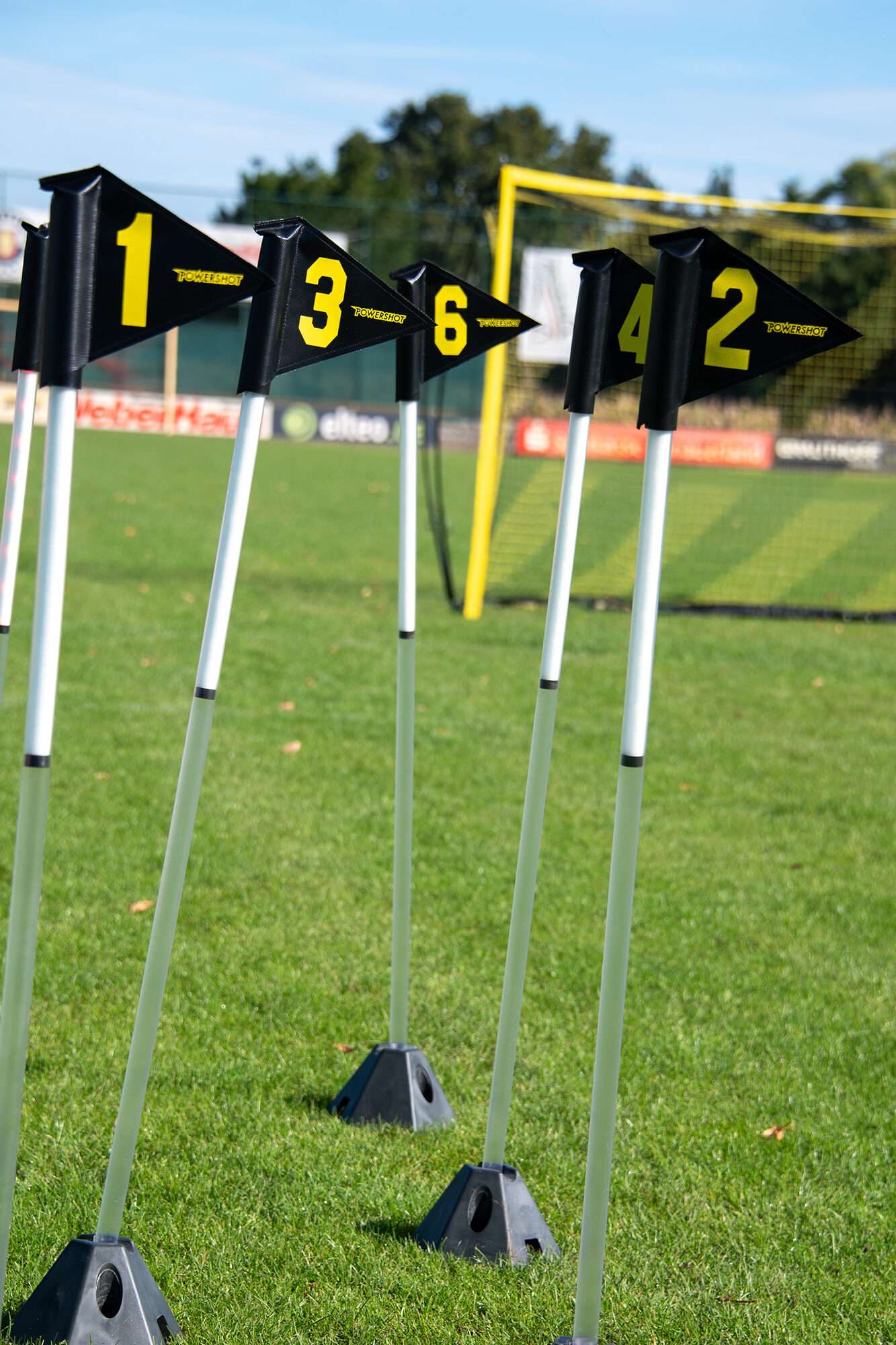 Image du produit : POWERLITE - 6 bastones de agilidad iluminados (con control de mando a distancia)