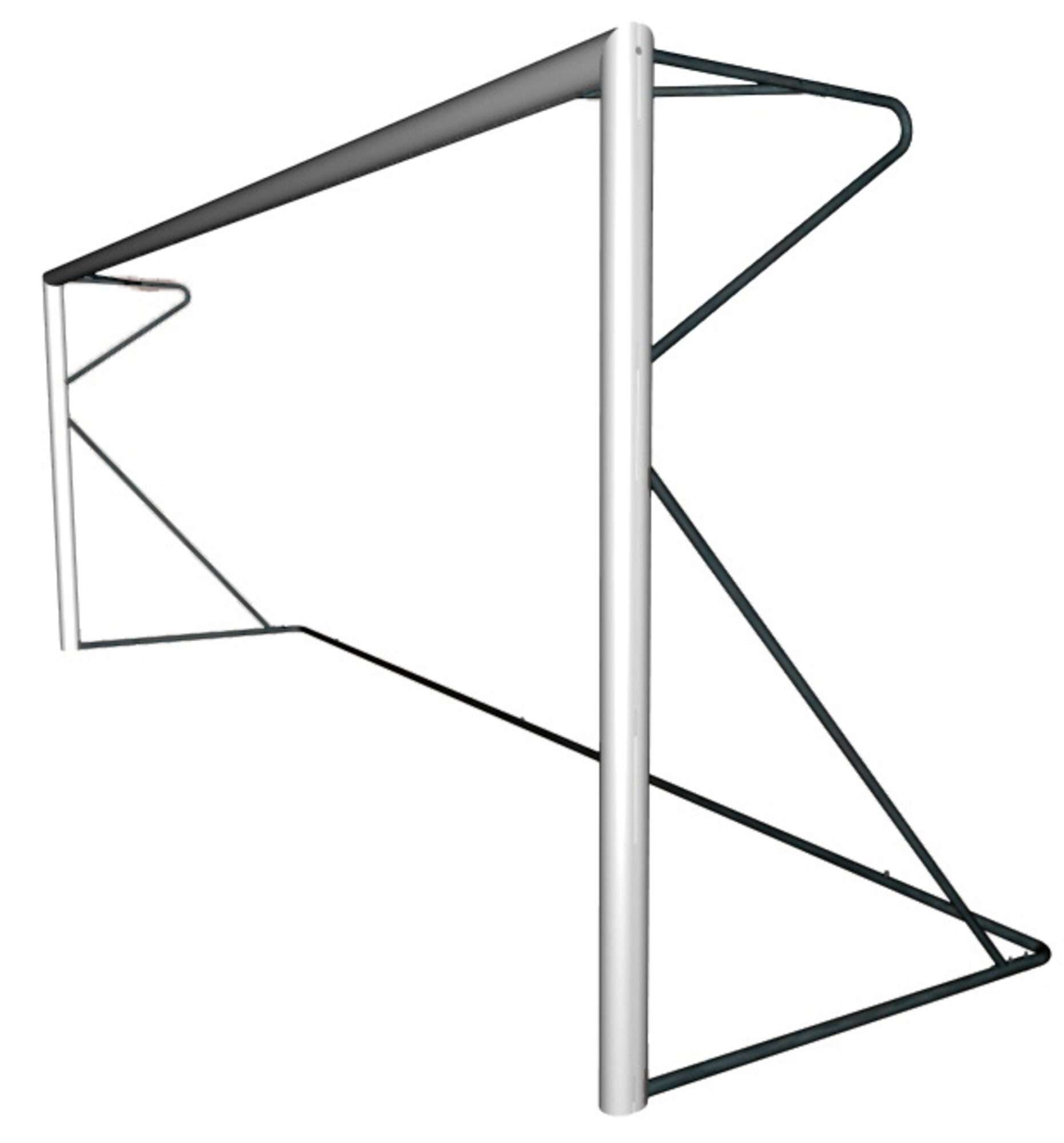 Image du produit : Portería de fútbol 11 transportable - 7,32 x 2,44 m - Aluminio