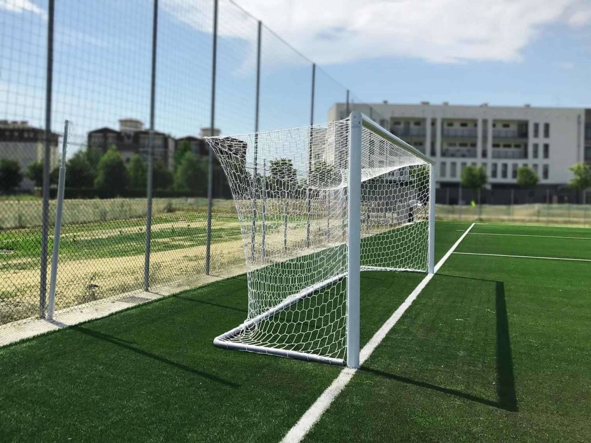 Image du produit : Portería de fútbol 11  PROFESIONAL reglamentaria - fija en aluminio