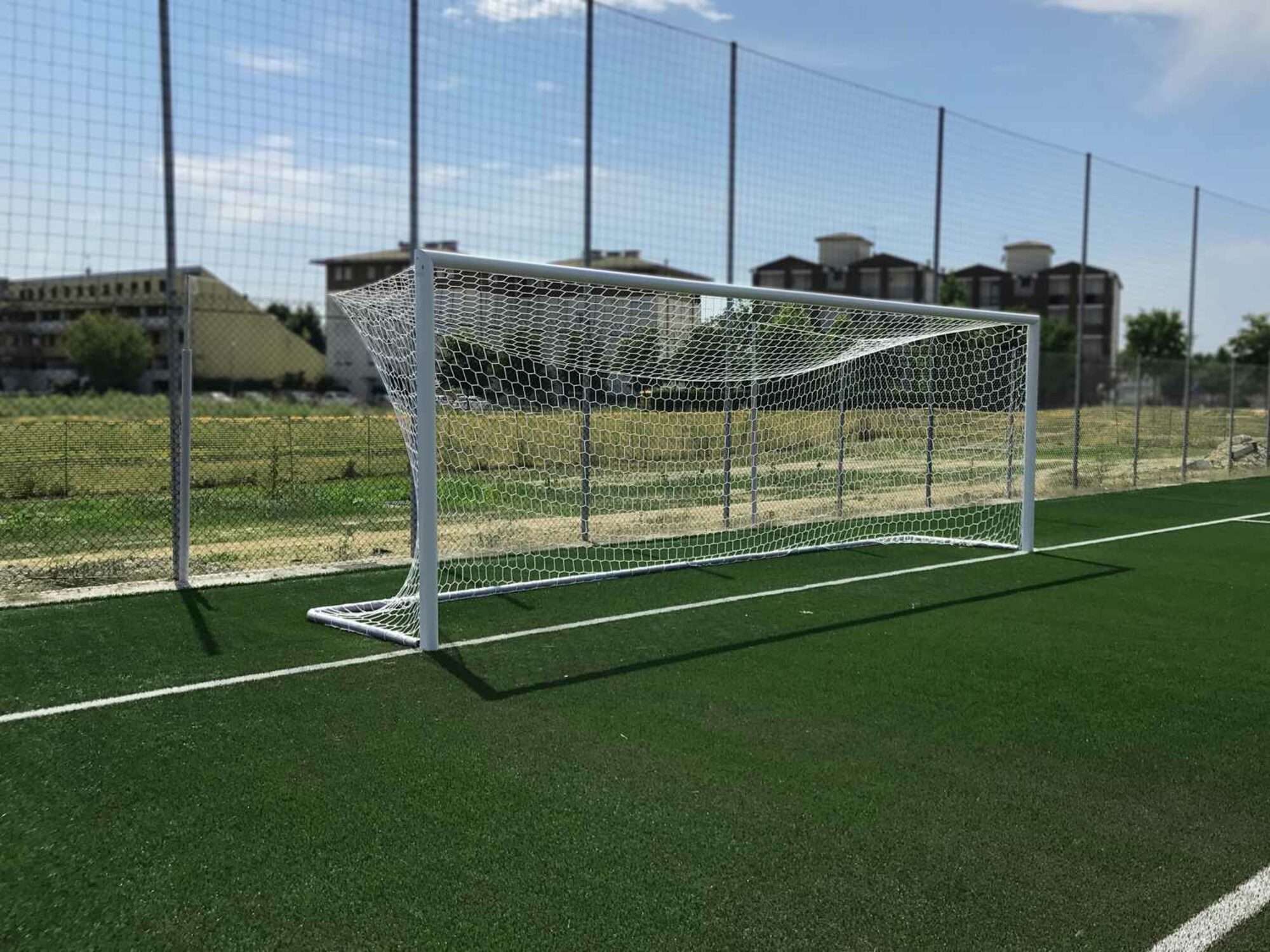 Image du produit : Portería de fútbol 11  PROFESIONAL reglamentaria - fija en aluminio