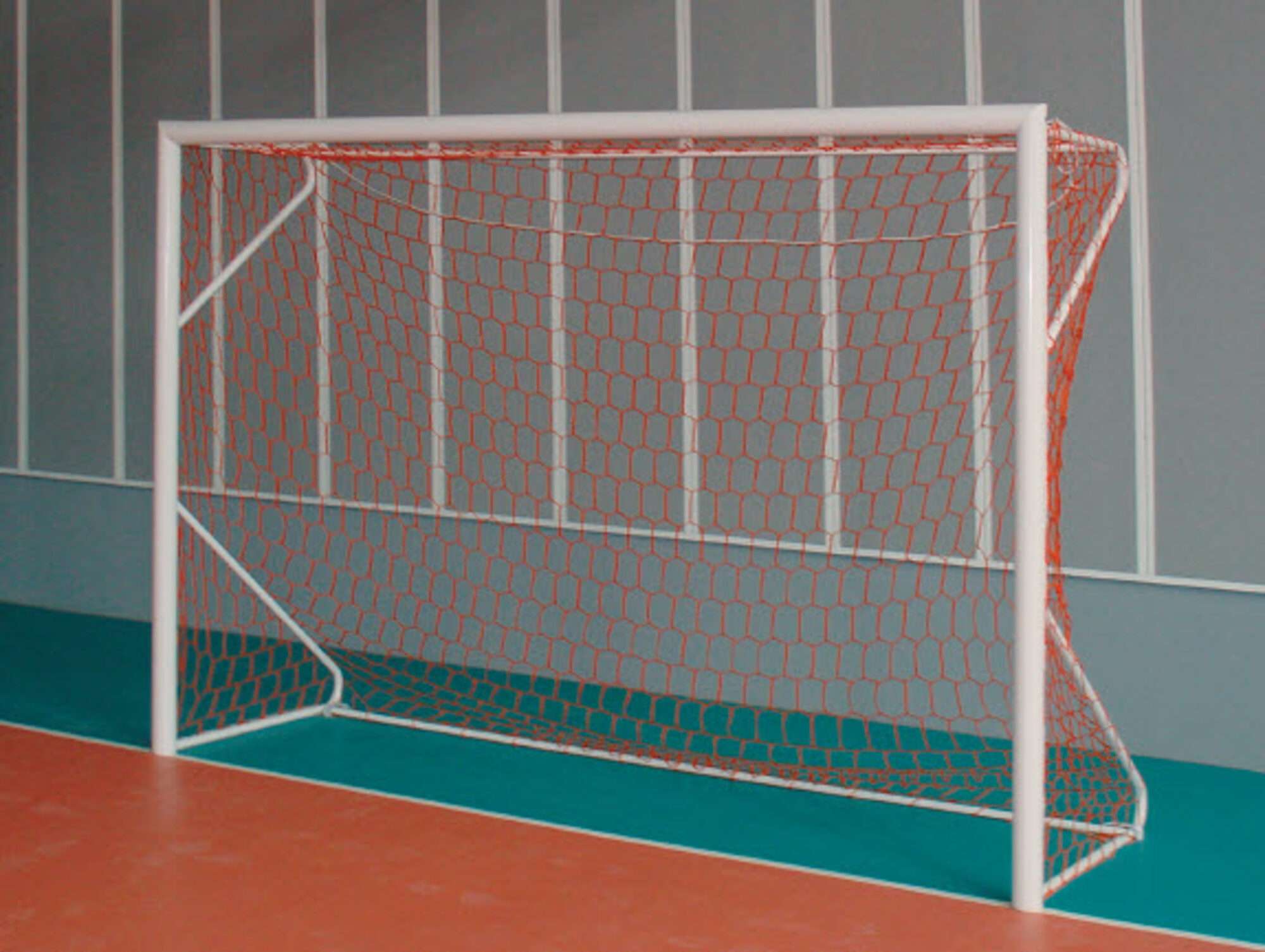 Image du produit : Portería de fútbol trasladable - Acero - 4 x 2 m