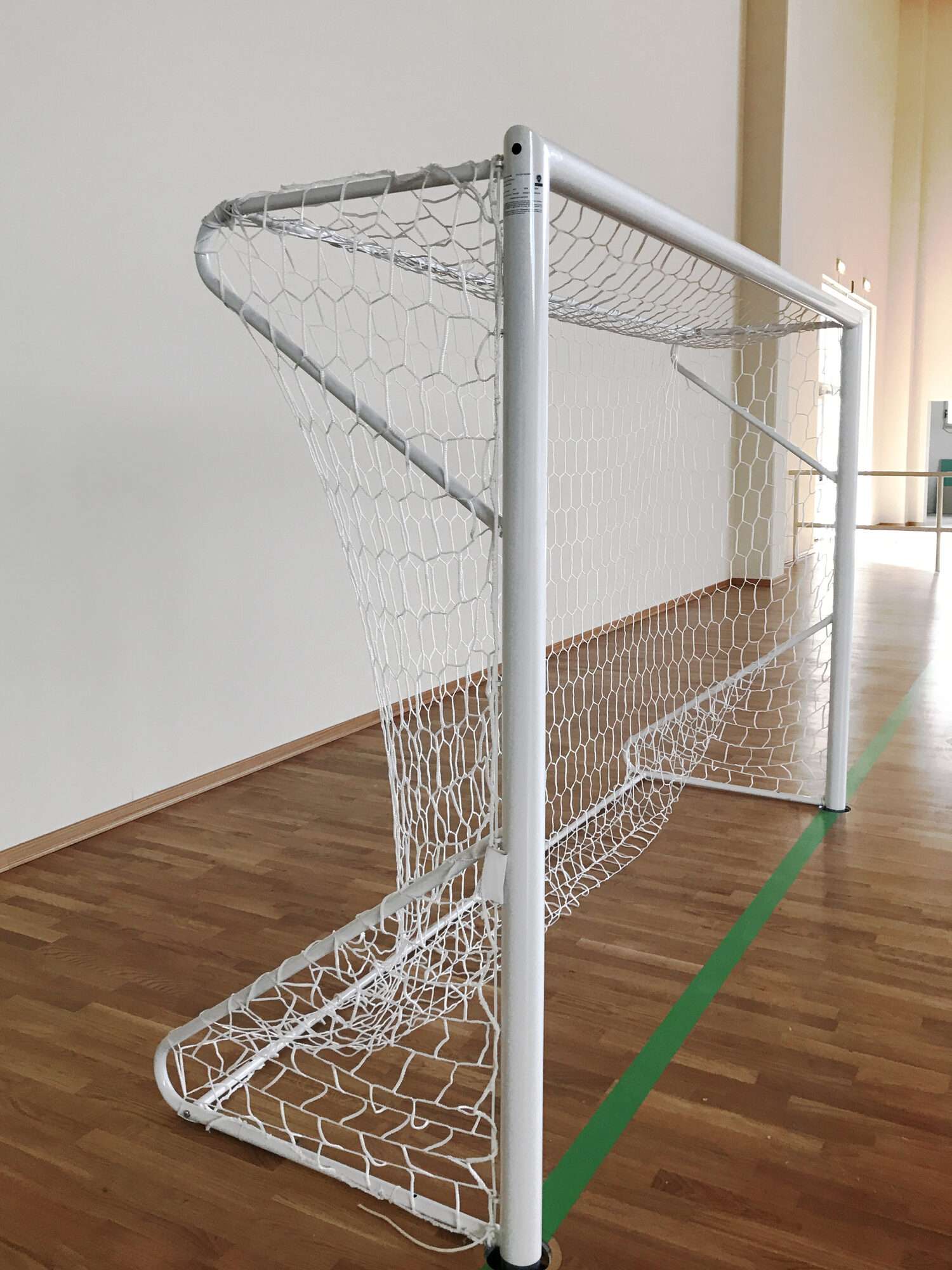 Image du produit : Portería de fútbol trasladable - Futsal - Aluminio - 3 x 2 m