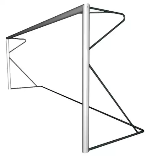 Image du produit : Portería de fútbol 7 transportable (2) - Aluminio - 6 x 2,1 m
