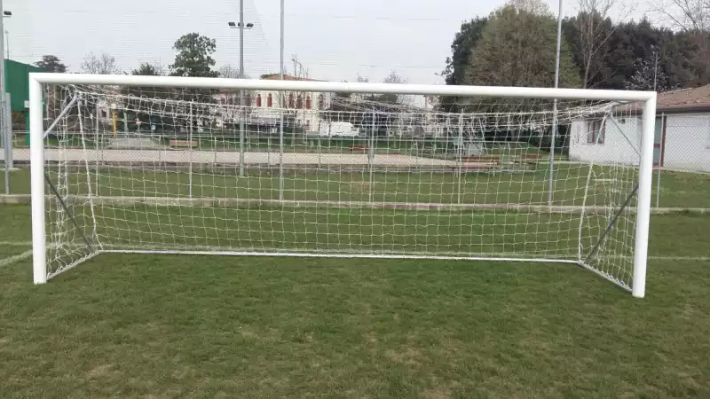 Image du produit : Portería de fútbol 7 transportable (2) - Aluminio - 6 x 2,1 m