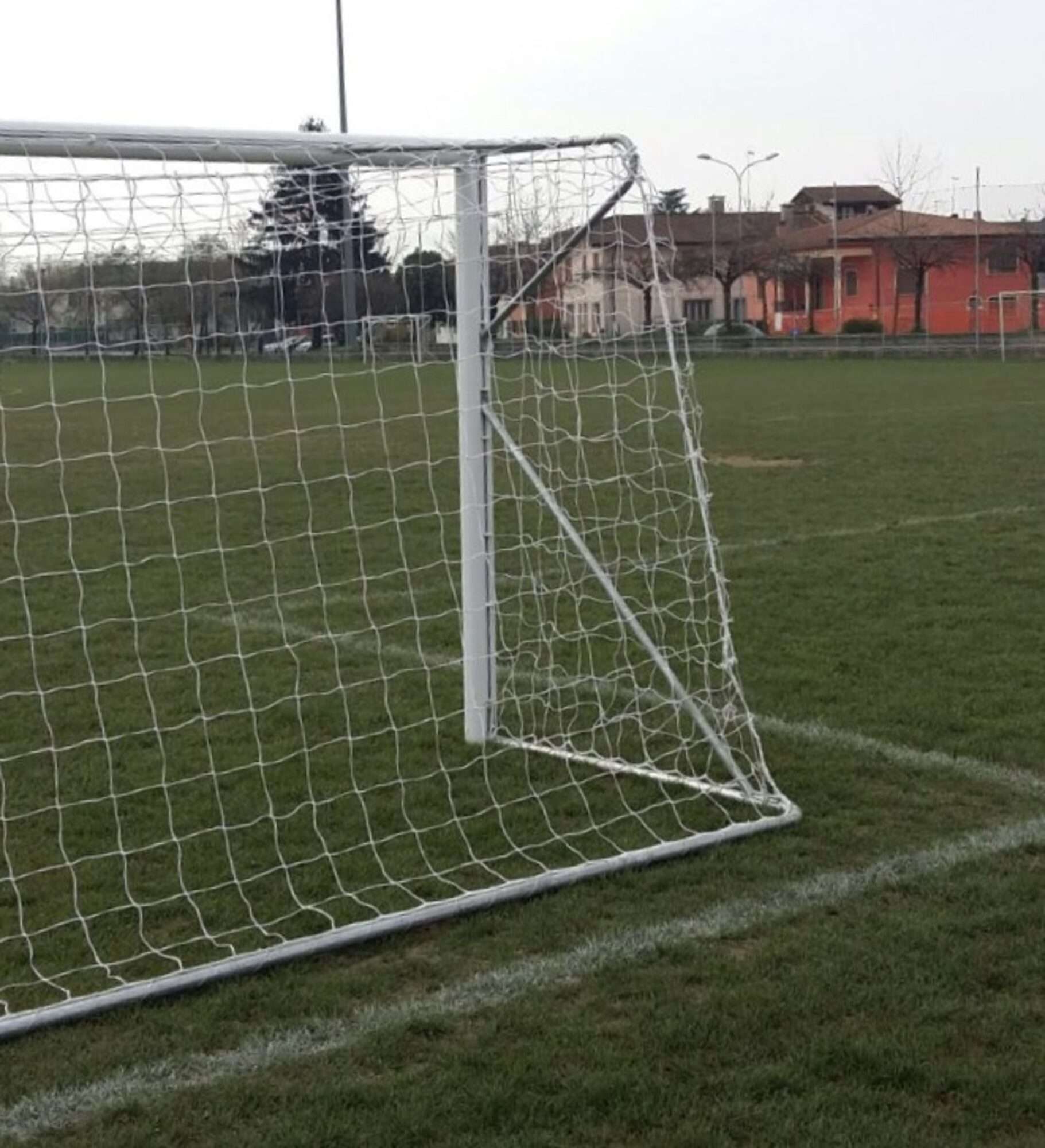 Image du produit : Portería de fútbol 7 de aluminio - 6 x 2,1 m - Colores a elegir
