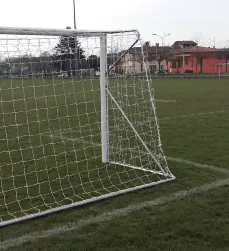 Image du produit : Portería de fútbol 7 transportable (2) - Aluminio - 6 x 2,1 m