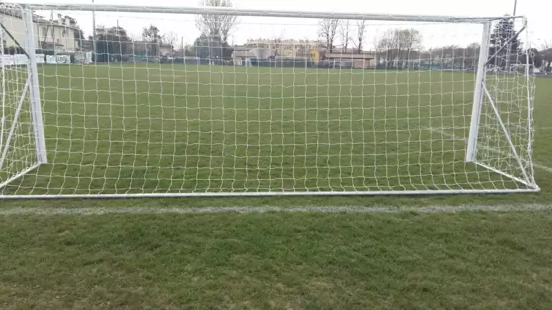 Image du produit : Portería de fútbol 7 transportable (2) - Aluminio - 6 x 2,1 m