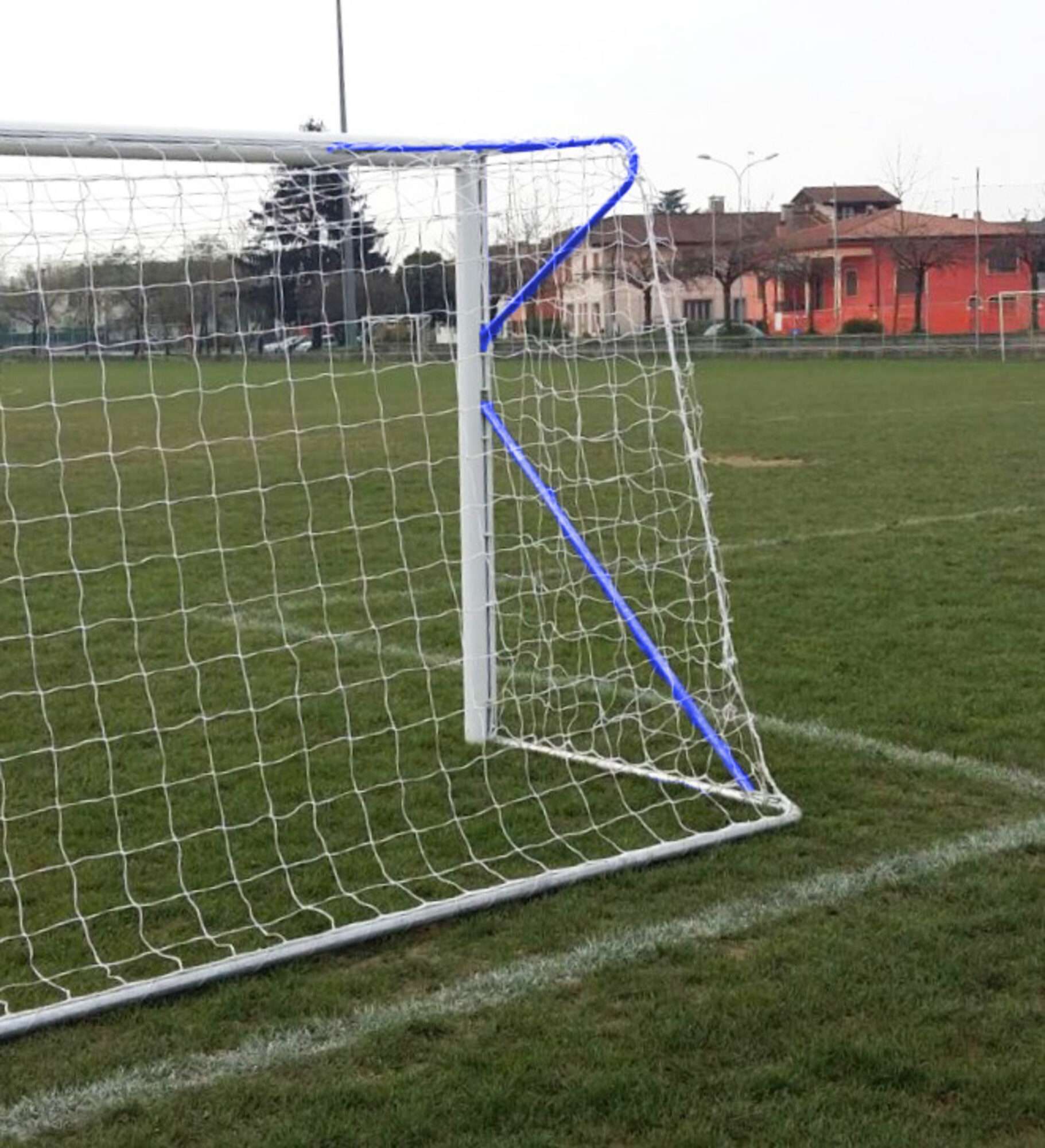 Image du produit : Portería de fútbol 7 transportable - Azul