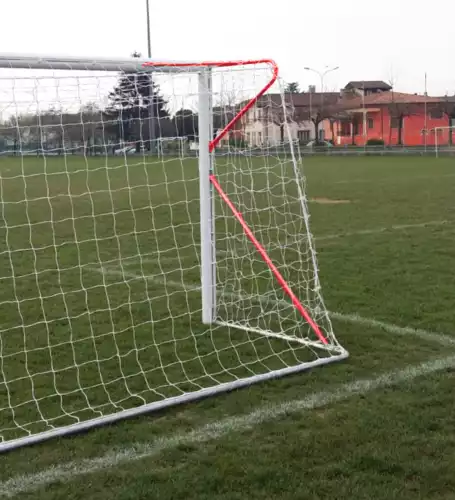 Image du produit : Portería de fútbol 7 transportable - Roja