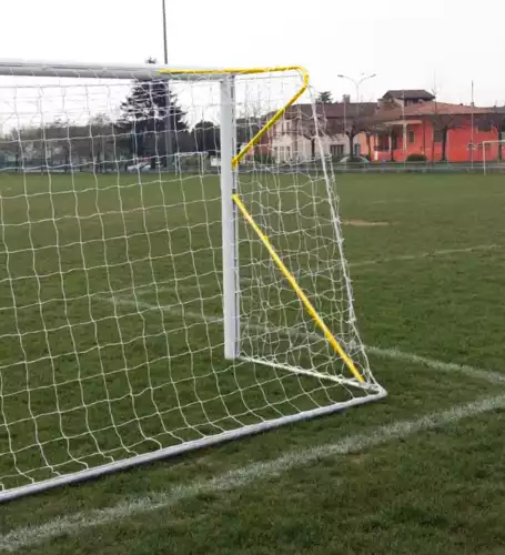 Image du produit : Portería de fútbol 7 transportable - Amarillo