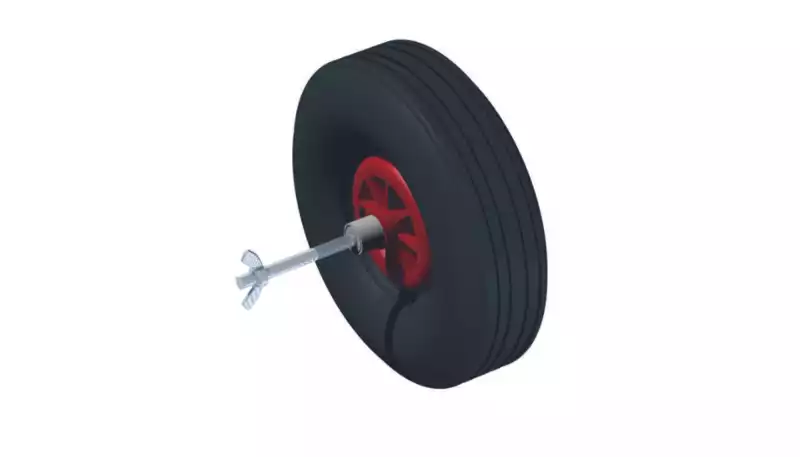 Image du produit : Ruedas para portería de Fútbol 7 trasladable