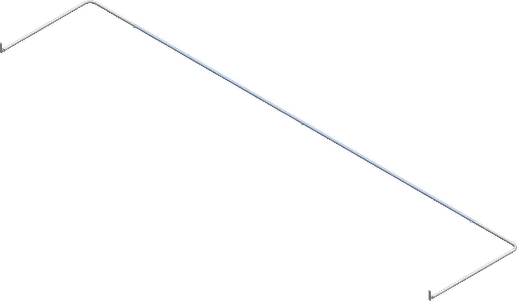 Image du produit : Sistema abatible de acero para portería fija de fútbol 7