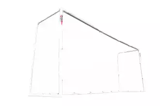 Portería de fútbol de 5 x 2 m - ¡Una portería profesional en su jardín!