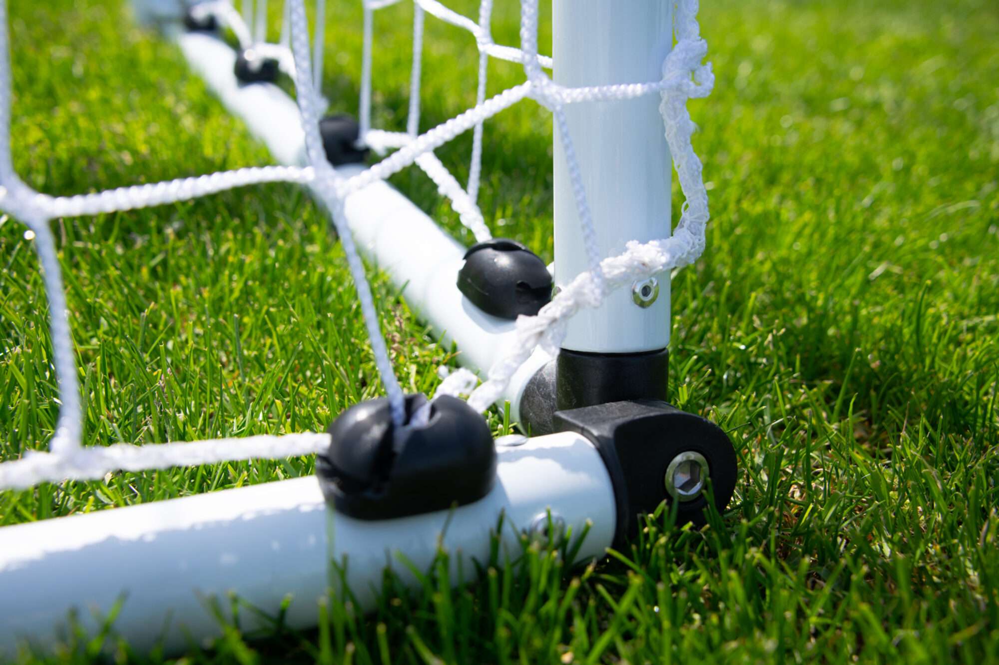 Image du produit : Mini portería de fútbol plegable de aluminio de 1,5 x 1 m - Práctica para campos pequeños