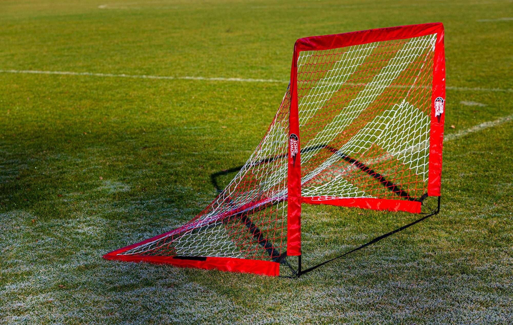 Image du produit : Par de porterías POP UP 1,2x0,9m - rojo y blanco