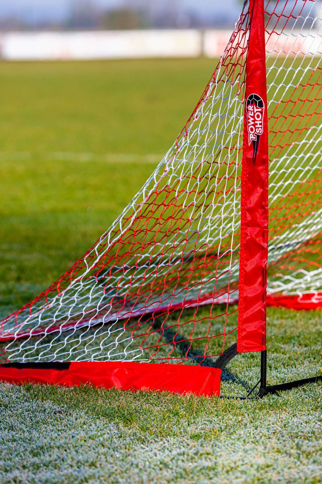 Image du produit : Par de porterías POP UP 1,8x1,2m - rojo y blanco