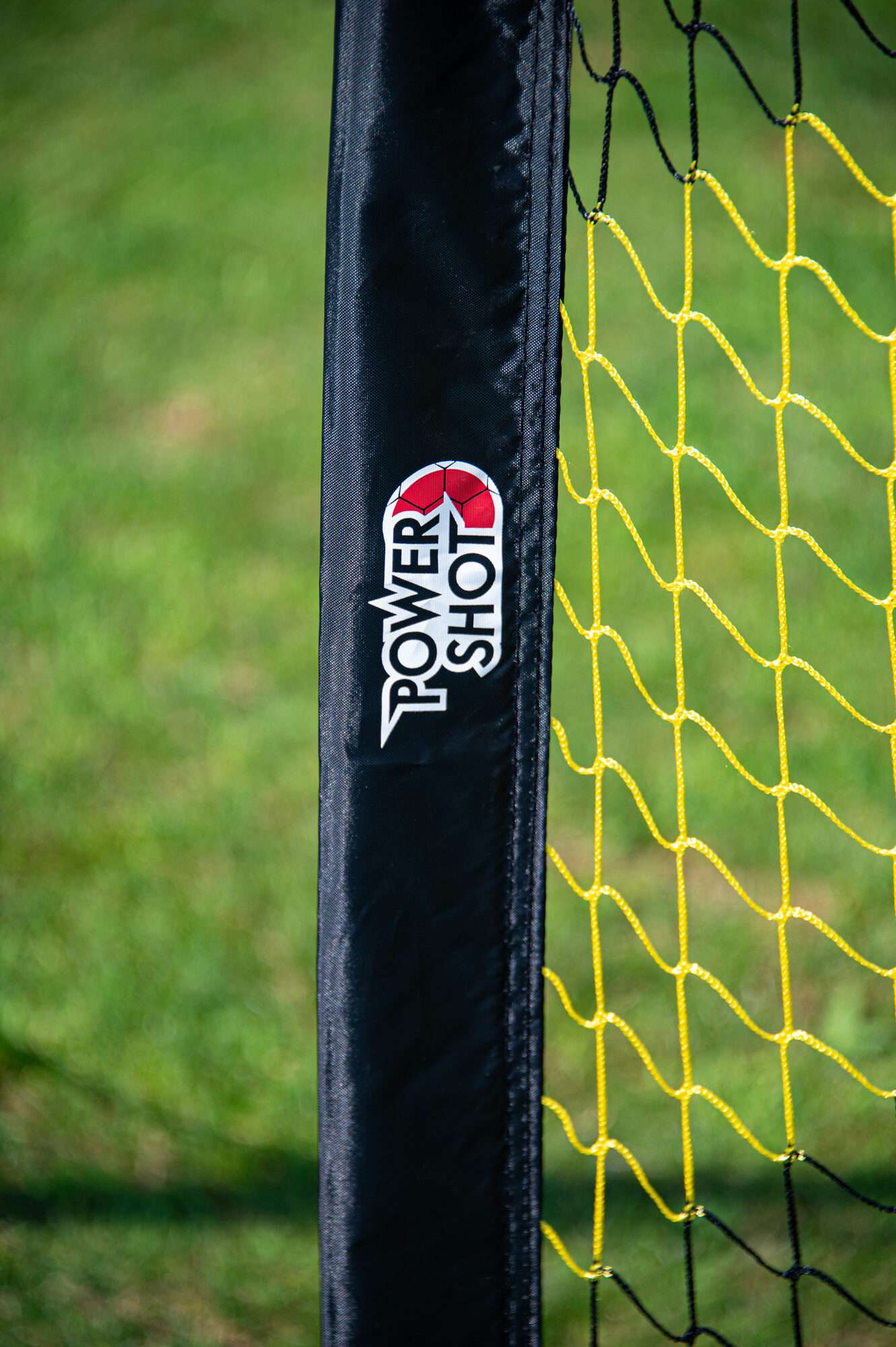 Image du produit : Par de porterías - 2,2x1,5m negro/amarillo - Se entregan con un balón y una bomba