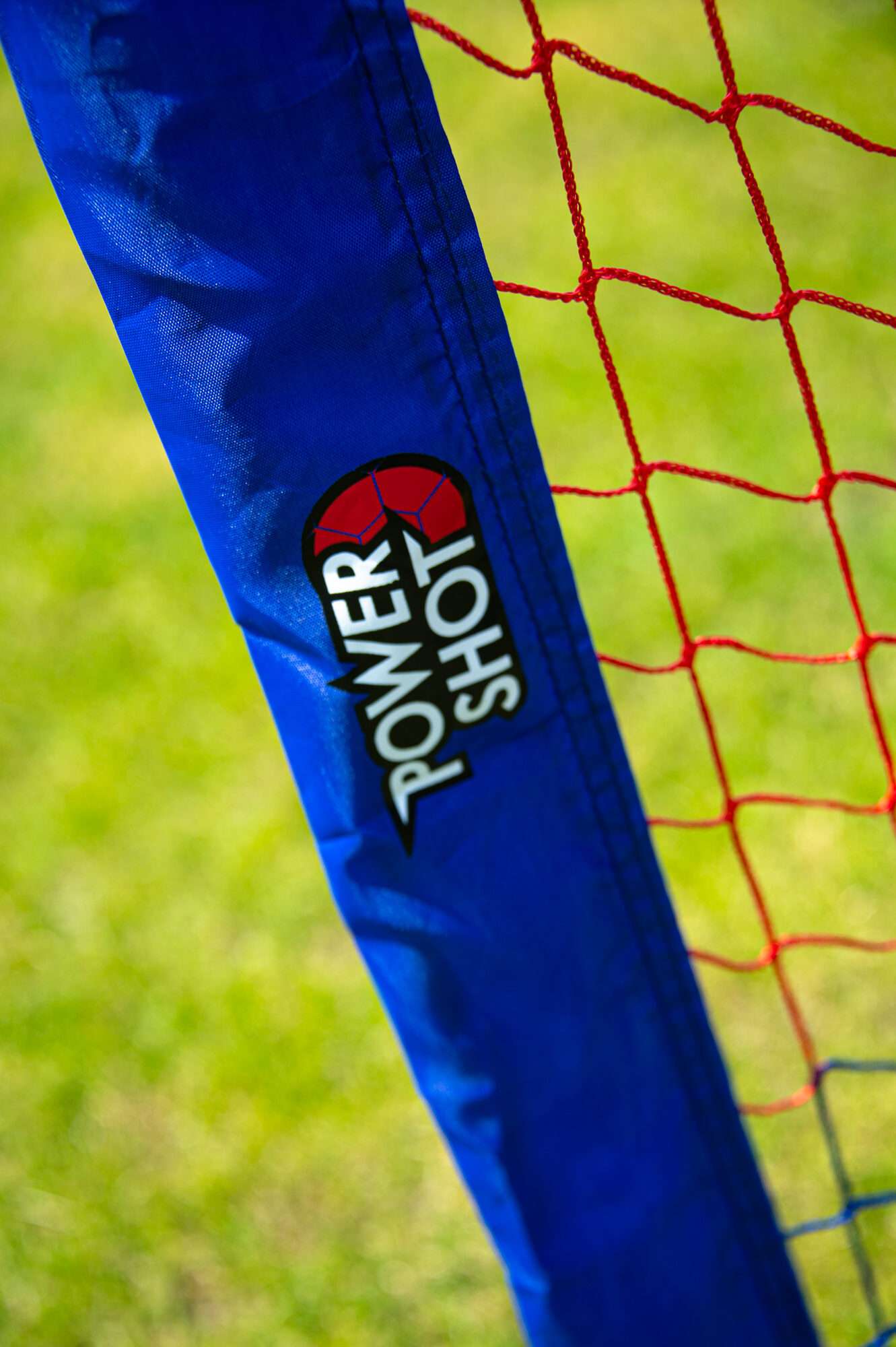 Image du produit : Par de porterías POP UP 1,2 x 0,9 m azul/rojo - POWERSHOT