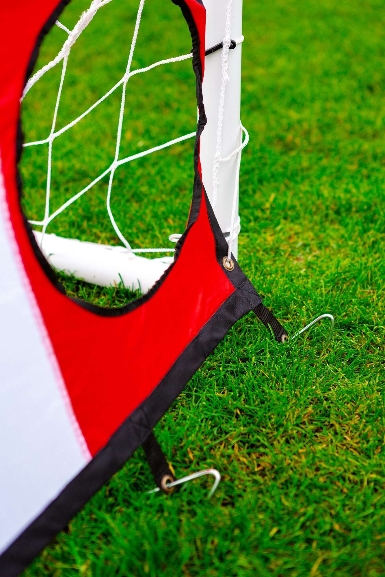 Image du produit : Portería de fútbol 1,2 x 0,8 m FUN de uPVC + Muro de tiro Italia