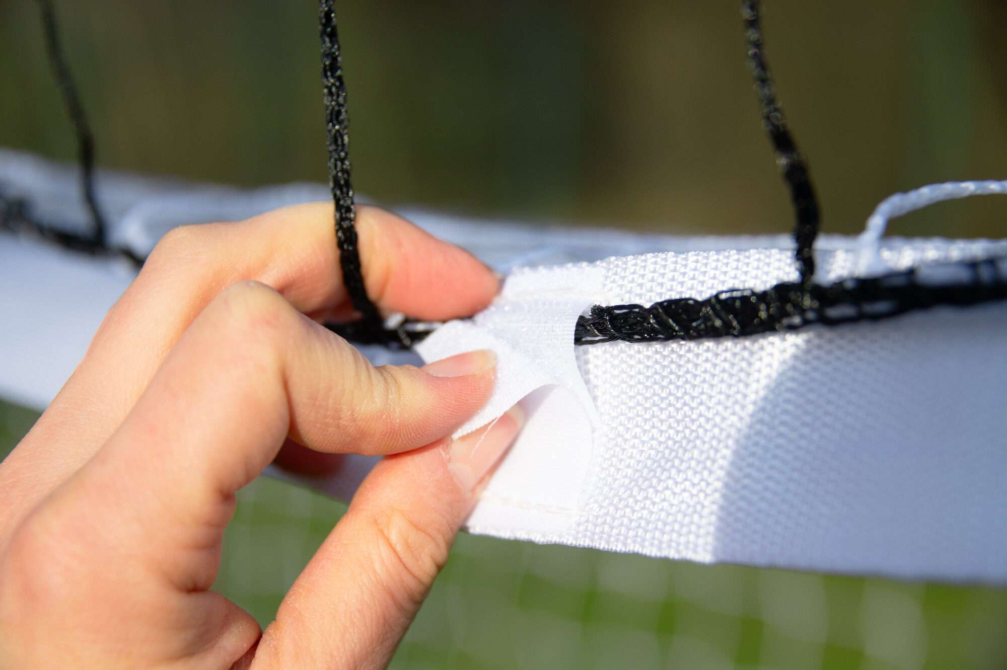 Image du produit : Portería de fútbol de 3,7 x 1,8 m (con red de protección integrada de 6,5 x 3 m)