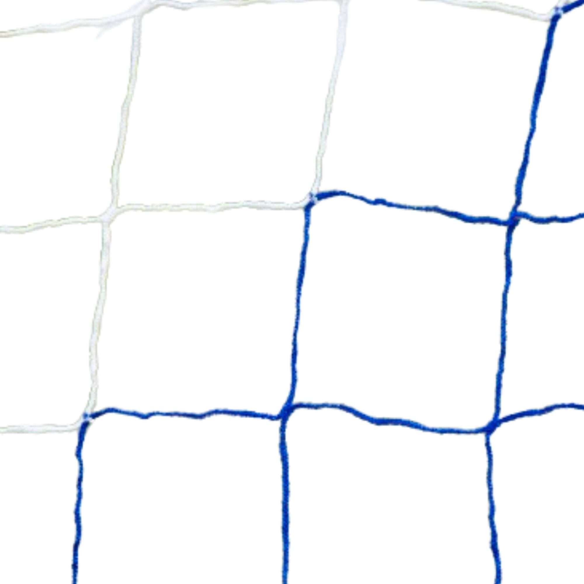 Image du produit : Red para portería de fútbol de 2 colores (7,32x2,44 m) Blanco / Azul