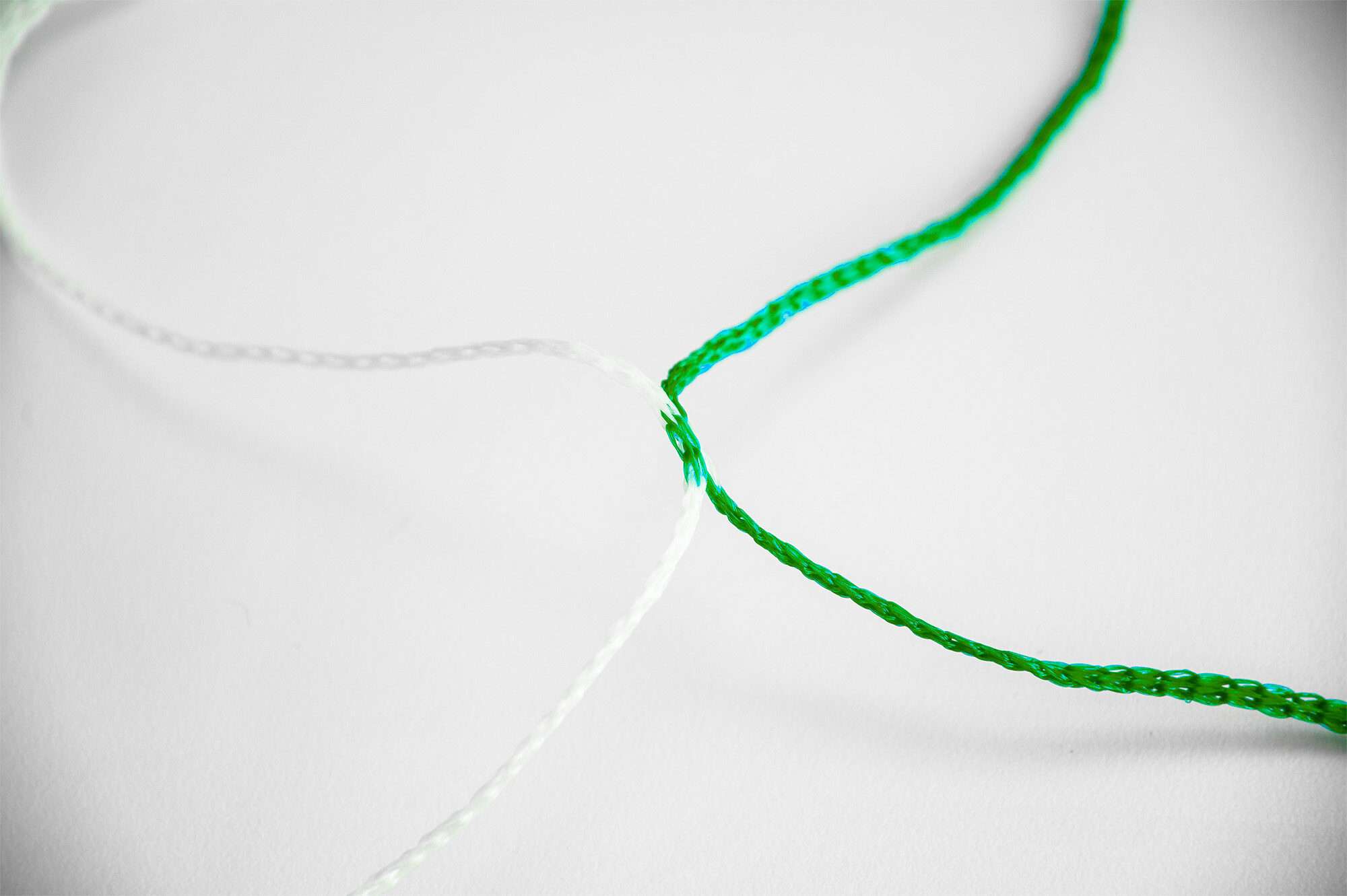 Image du produit : Red para portería de fútbol 3x2m - Verde/blanco