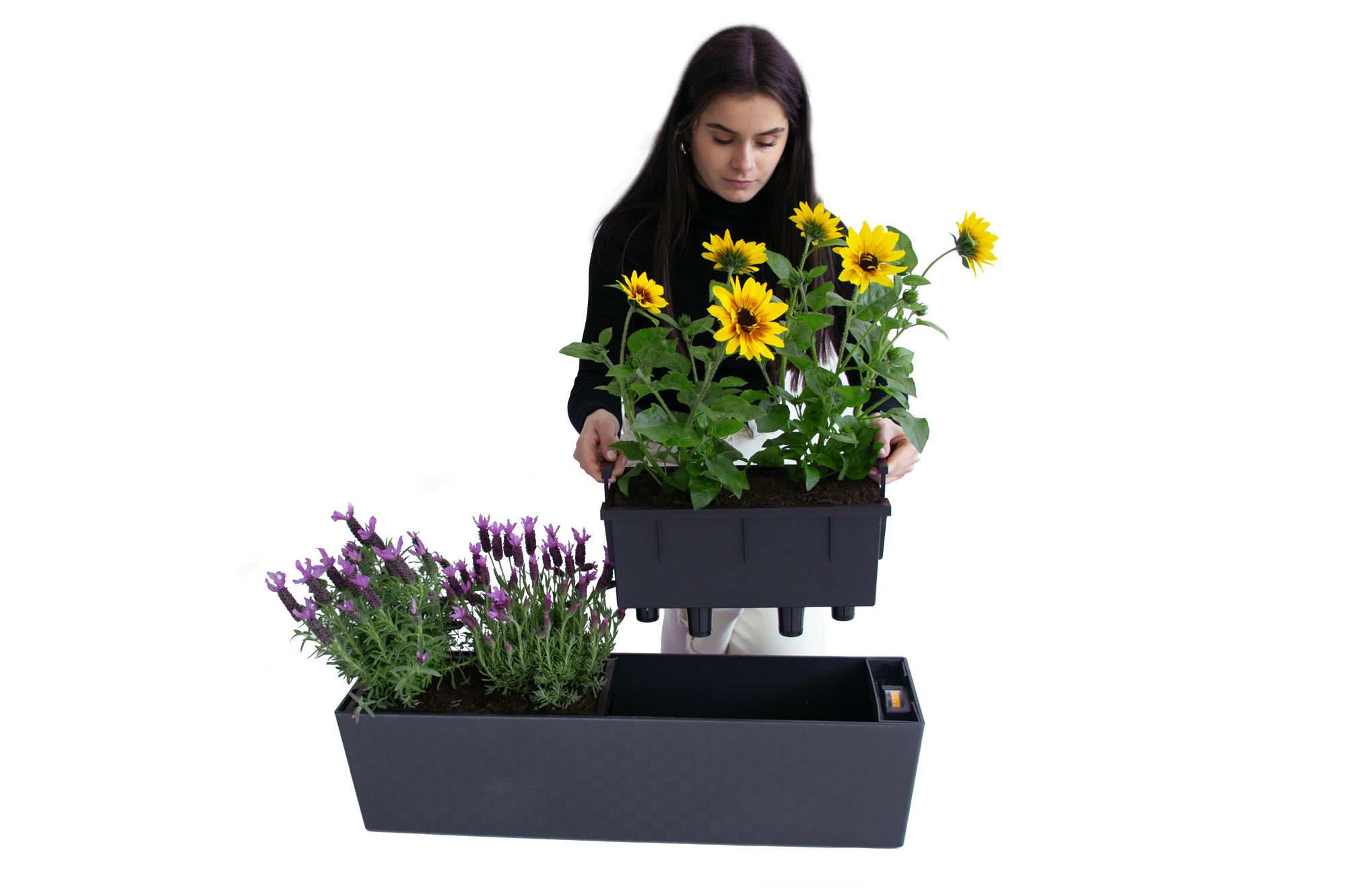 Image du produit : Maceta autoirrigante SUPREME - 75cm