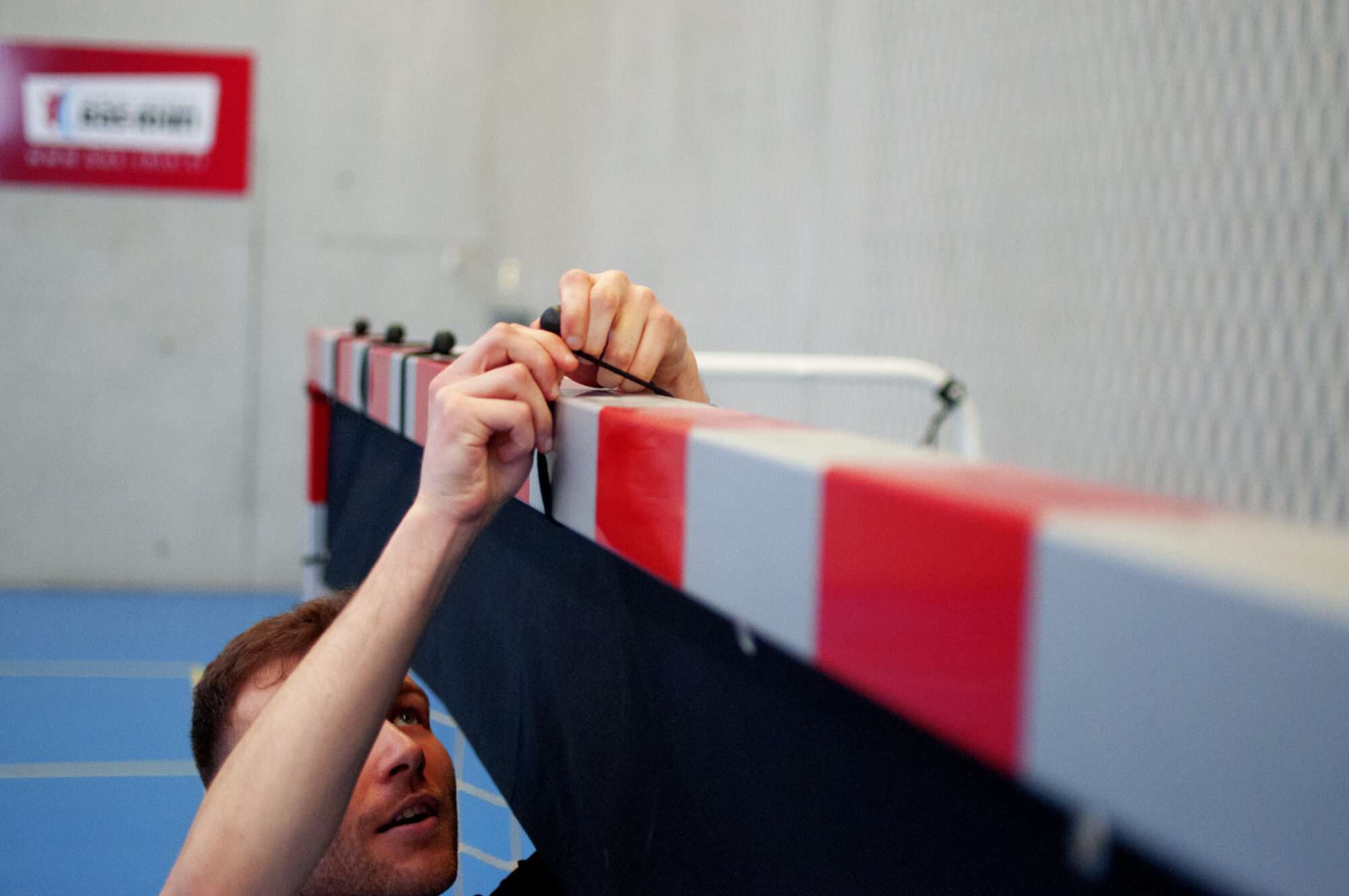 Image du produit : Reductor de portería de balonmano de poliéster - Reduce la altura de la portería