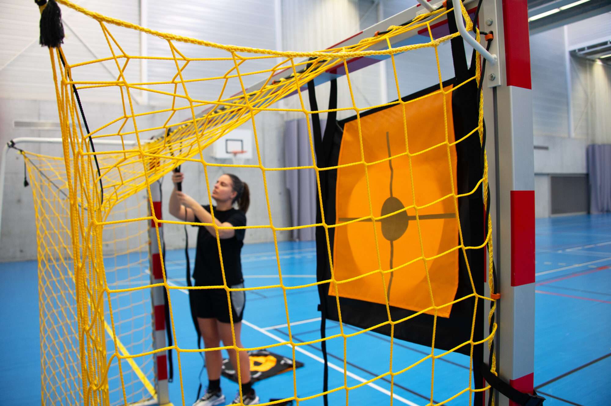 Image du produit : Juego de 2 objetivos de balonmano ajustables