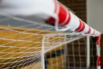 Red de portería de balonmano 2mm BLANCO