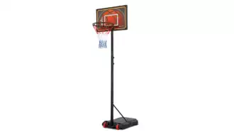 Canasta de baloncesto ajustable y transportable