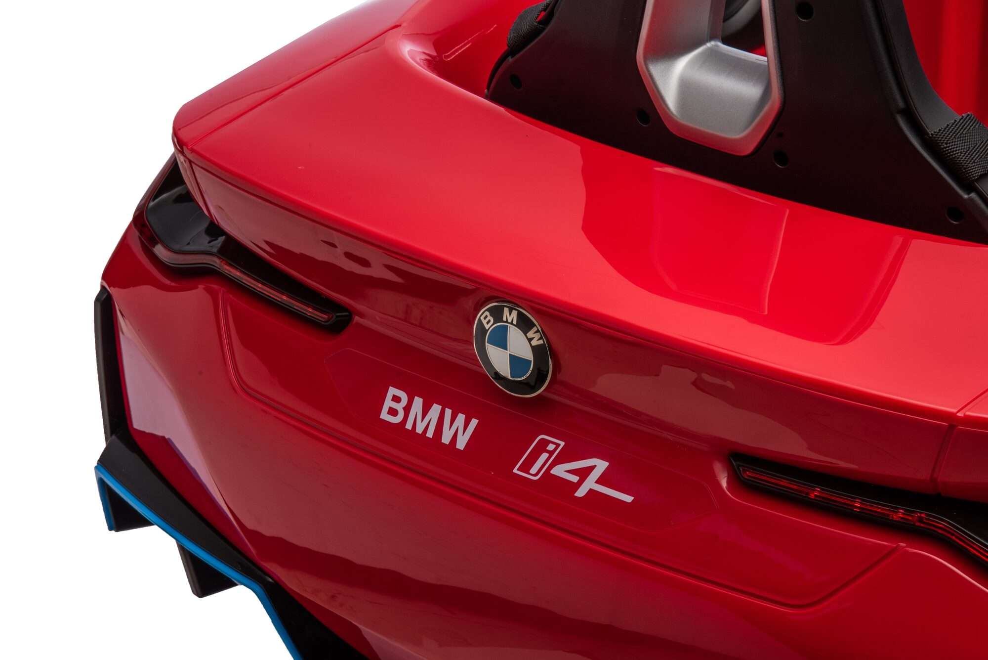 Image du produit : Coche eléctrico oficial para niños BMW i4 - Rojo metalizado (de 3 a 8 años)