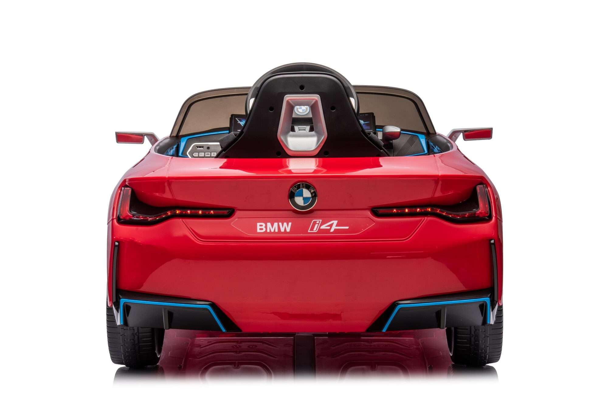 Image du produit : Coche eléctrico oficial para niños BMW i4 - Rojo metalizado (de 3 a 8 años)