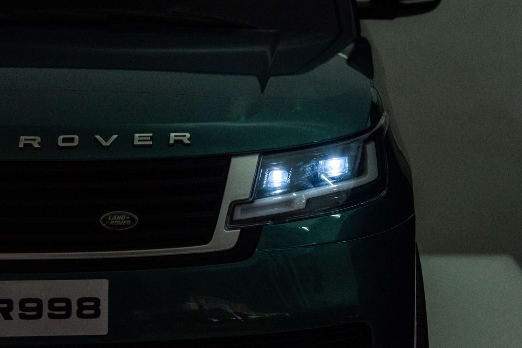 Image du produit : Coche eléctrico para niños Range Rover 2022 con licencia - Verde metalizado (de 3 a 8 años)